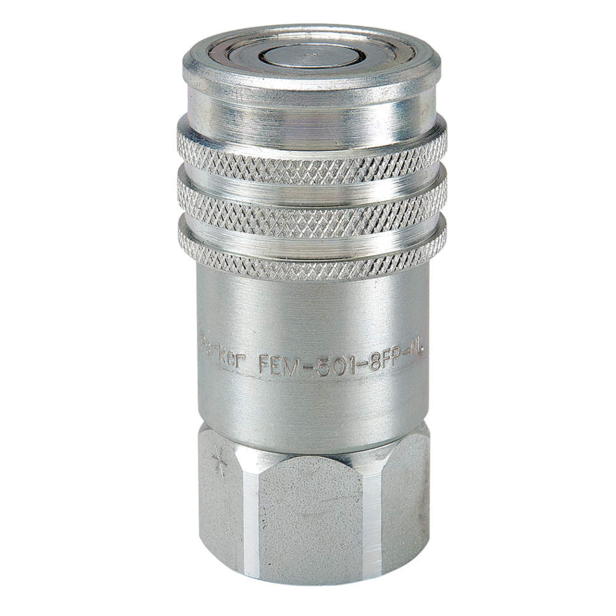 FM12P-8K　ファインメットコアプッシュプルトランス Parker Hannifin FEM-751-12FP-NL Series FEM Steel Non-Spill Flush